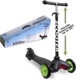 Scooter de aluminio 3 ruedas con Kick nGo, 2 ruedas de giro inclinado, freno de 4 pasos para niños pequeños. - Imagen 7