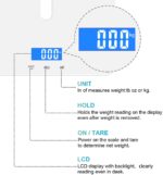 Báscula digital para medir perros y gatos con 3 modos de peso (kg/oz/lb),Mindpet-med  capacidad de 220 libras (lbs) con precisión de 0.35 oz - Imagen 4