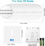 Báscula digital para medir perros y gatos con 3 modos de peso (kg/oz/lb),Mindpet-med  capacidad de 220 libras (lbs) con precisión de 0.35 oz - Imagen 6