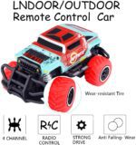 Carro control remoto para niñ@s mini coches RC para niños de 4 a 7 años, color rojo hummer - Imagen 6