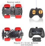 Carro control remoto para niñ@s mini coches RC para niños de 4 a 7 años, color rojo hummer - Imagen 3