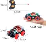 Carro control remoto para niñ@s mini coches RC para niños de 4 a 7 años, color rojo hummer - Imagen 5