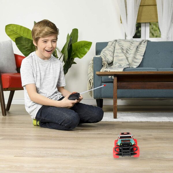 Carro control remoto para niñ@s mini coches RC para niños de 4 a 7 años, color rojo hummer - Imagen 7