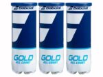 Babolat Gold -3 TUBOS Pelotas de tenis de alto rendimiento para todas las canchas