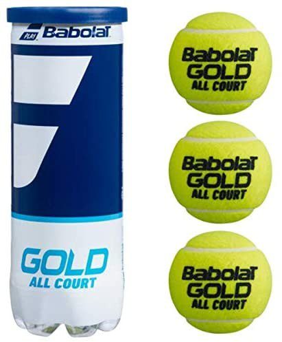 Babolat Gold -3 TUBOS Pelotas de tenis de alto rendimiento para todas las canchas - Imagen 2