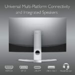 Monitor BenQ EX3203R Curved Gaming Monitor 31.5 inch WQHD 144Hz Refresh Rate and FreeSync 2 | DisplayHDR 400 - Imagen 2