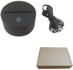 Lámpara de mesa de noche 3D de Darth Vader de Star Wars con luz LED para habitación infantil - Imagen 2