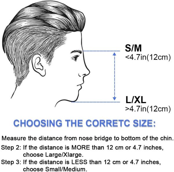 Máscara de esnórquel para niños y adultos -  Anti-fugas Snorkeling Set con soporte desmontable para cámara y máscara de buceo Sistema de respiración de seguridad Dry Top Set plegable - Imagen 2