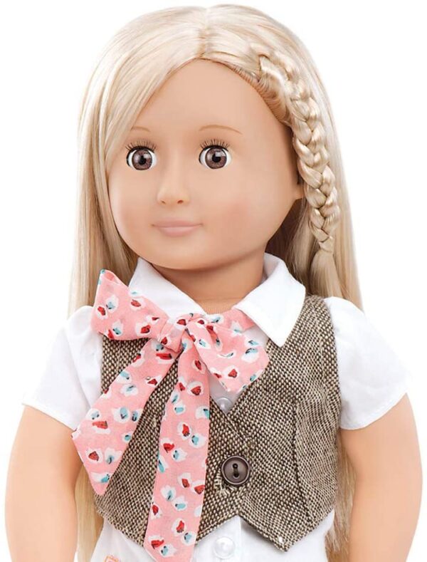 Muñeca de Our Generation Battat- Leah 18" Regular No Posiable Equestrian Equestrian Equestrian Equestrian - para niños de 3 años en adelante - Imagen 5