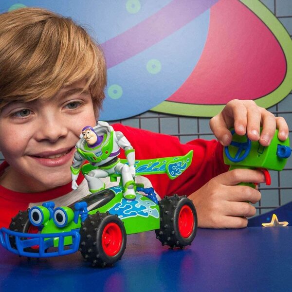 Carro Control Toy Story 4 Turbo Buggy W/Buzz Lightyear vehículo de control de radio - Imagen 8