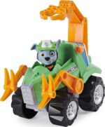PAW PATROL Juguete de dinosaurio misterioso de Paw Patrol, Dino Rescue Rocky's Deluxe Rev Up - Imagen 2