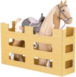 Caballo con cabello largo 18 pulgadas - Palomino Our Generation - Imagen 5