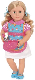 Muñeca Battat - Our Generation Muñeca de moda para hornear Jenny de 18.0 in, para niñas de 3 años y más. - Imagen 4