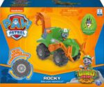 PAW PATROL Juguete de dinosaurio misterioso de Paw Patrol, Dino Rescue Rocky's Deluxe Rev Up - Imagen 6