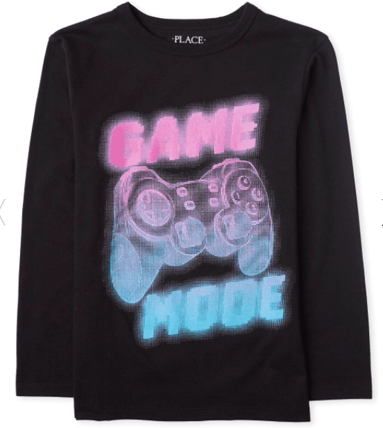 Boys Game Mode Graphic Tee Sueter Boys Game Mode Graphic Tee - Imagen 1