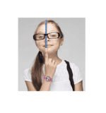 Reloj rosa de Minnie Mouse Disney MN1157  con malla de goma para niños - Imagen 3