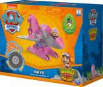 Paw Patrol Figura de dinosaurio misterioso de Paw Patrol, Dino Rescue Skye de lujo Rev Up - Imagen 5