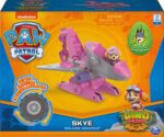 Paw Patrol Figura de dinosaurio misterioso de Paw Patrol, Dino Rescue Skye de lujo Rev Up - Imagen 6