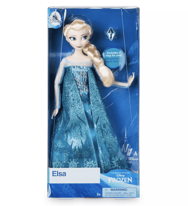 Princesa Muñeca Elsa Classic Doll with Ring – Frozen – 11 1/2'' - Imagen 4