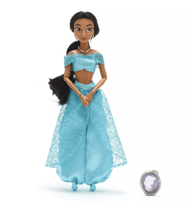 Princesa Muñeca Jasmine Classic Doll with Pendant – 11 1/2'' - Imagen 1