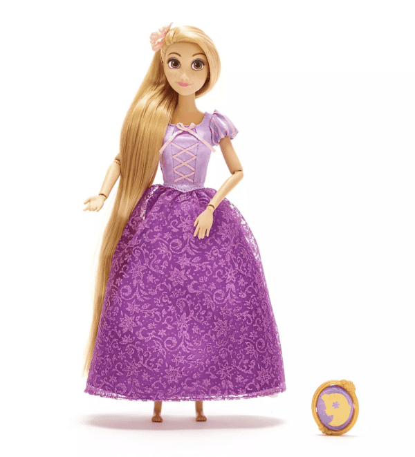 Princesa Muñeca Rapunzel Classic Doll with Pendant – 11 1/2'' - Imagen 1