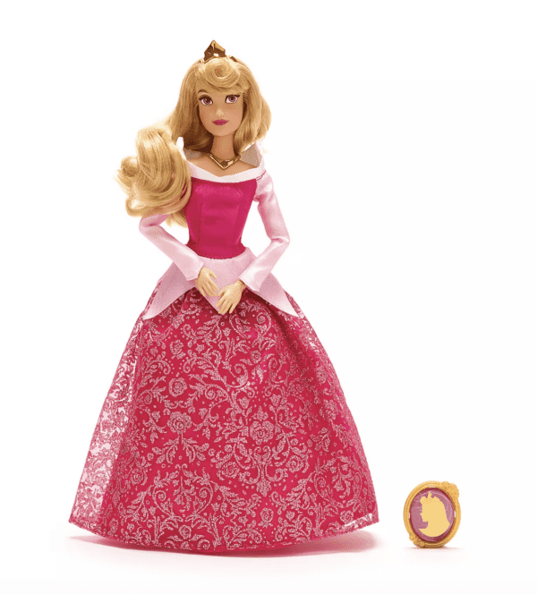 Princesa Muñeca Aurora Classic Doll con pendiente – 11 1/2'' - Imagen 2