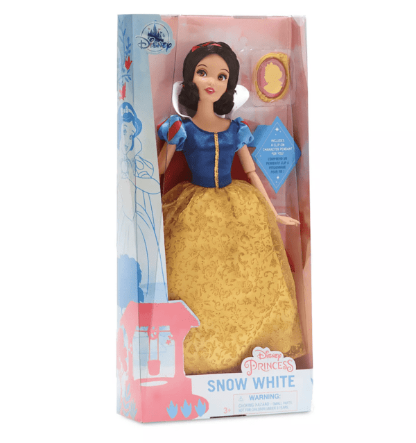 Princesa Muñeca Blanca Nieves Classic Doll con pendiente – 11 1/2'' - Imagen 3