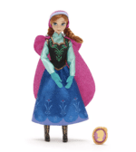 Princesa Muñeca Anna Classic Doll with Pendant – Frozen – 11 1/2''