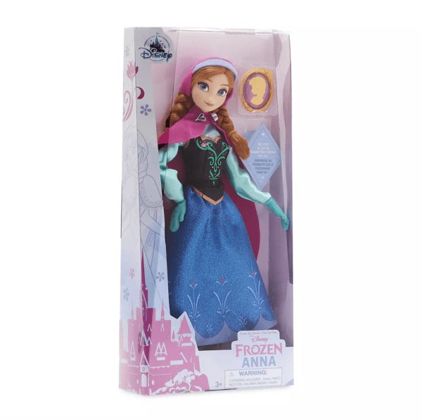Princesa Muñeca Anna Classic Doll with Pendant – Frozen – 11 1/2'' - Imagen 2