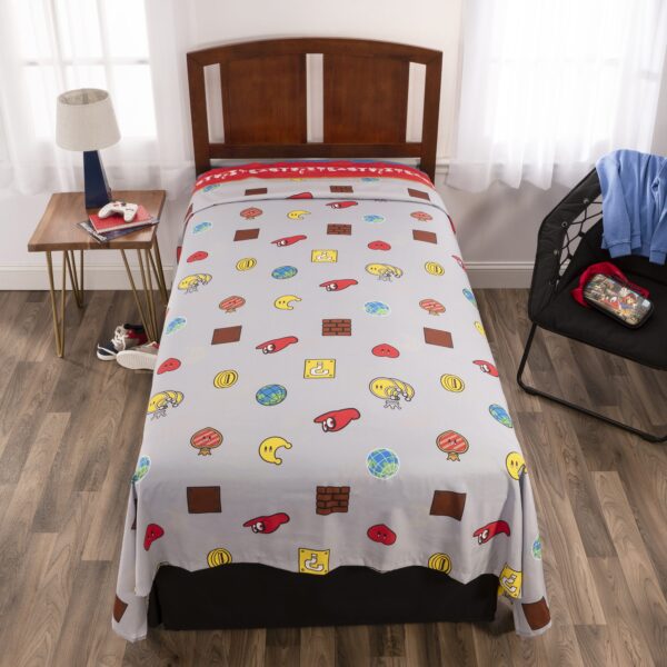 Juego de cama Super Mario Odyssey set 3-Piece talla Individual Twin - Imagen 2