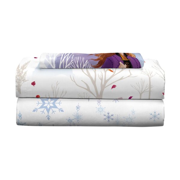 Juego de Sabanas -Frozen 2  Set 3-Piezas Talla Individual Twin - Imagen 3