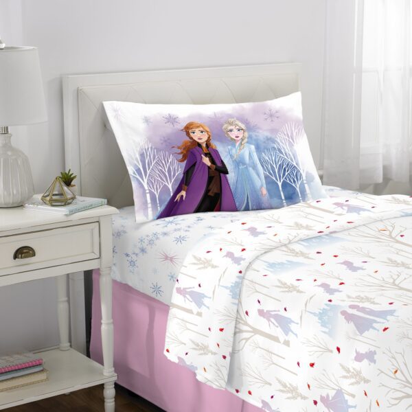 Juego de Sabanas -Frozen 2  Set 3-Piezas Talla Individual Twin - Imagen 5