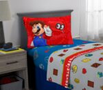 Juego de cama Super Mario Odyssey set 3-Piece talla Individual Twin