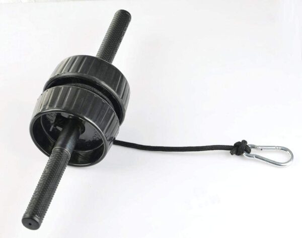 Rodillo Jayefo Sports 5 en 1 máquina de brazo para ejercicios de antebrazo, rodillo de muñeca, barra de bíceps, entrenador de dedos y fortalecedor de mano para entrenamiento de antebrazo, manos bíceps, muñeca, torcedura de fuerza, entrenamiento de gimnasio, herramienta de rodillo - Imagen 2