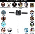 Rodillo Jayefo Sports 5 en 1 máquina de brazo para ejercicios de antebrazo, rodillo de muñeca, barra de bíceps, entrenador de dedos y fortalecedor de mano para entrenamiento de antebrazo, manos bíceps, muñeca, torcedura de fuerza, entrenamiento de gimnasio, herramienta de rodillo - Imagen 7