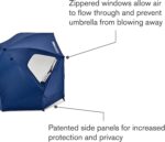 Sombrilla playera Sport Premiere UPF 50+ - protección solar y lluvia (8 pies) - Imagen 4