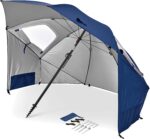 Sombrilla playera Sport Premiere UPF 50+ - protección solar y lluvia (8 pies) - Imagen 6