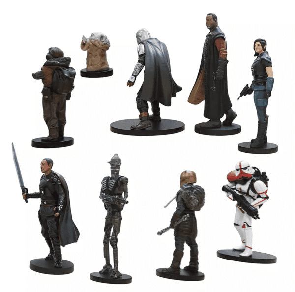Disney Star Wars: The Mandalorian Deluxe Figuras Play Set - Imagen 3