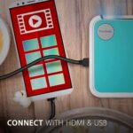 ViewSonic M1 Mini 1080p Proyector LED Portátil, Altavoz JBL, HDMI, Auto Keystone, Batería incorporada, Stream Netflix con Dongle (M1 Mini) - Imagen 13