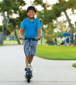 Scooter Razor E100 Glow Azul-Negro  – Patinete eléctrico con luz - Imagen 13