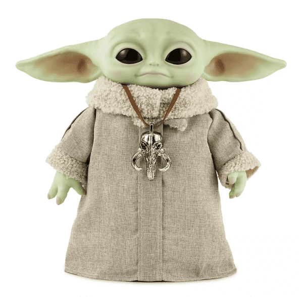 GROGU The Child Real Moves Plush by Mattel – Star Wars: The Mandalorian - Imagen 4