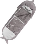 Happy Nappers Pillow & Sleepy Sack- Comfy, Cozy, Compact, Super Soft, Warm, All Season, Sleeping Bag with Pillow- Medium 54” x 20”, White Unicorn - Imagen 11