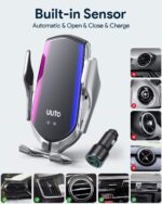 Cargador de coche inalámbrico, 10 W Qi de carga rápida con sujeción automática para el teléfono de ventilación de aire para iPhone 12 Series/11/11 Pro/11Pro Max/XS/XR/X/8/8P, Samsung S20/S10/S9/S8/Note10/Note9 - Imagen 5