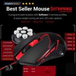 Combo Teclado y Mouse Gaming REDRAGON S101 Set combo - Imagen 5