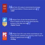 Camara Wyze v3 1080p HD cámara de vídeo interior/exterior con visión nocturna en color, audio de 2 vías, funciona con Alexa & The Google Assistant, e IFTTT - Imagen 5