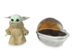 Disney- Grogu -The Child Plush in Hover Pram – Star Wars: The Mandalorian – Small 7 1/2''