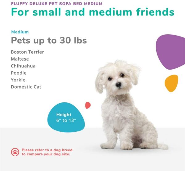 Sofá para mascotas - Keet Fluffy Deluxe - - Imagen 8