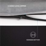 Cama ortopédica para perros medianos – Cama de perro impermeable mediana, sofá de espuma con funda extraíble lavable, forro impermeable y sofá inferior antideslizante, cama para mascotas - Imagen 2