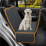 Funda - cobertor - protectora para asiento trasero de perro Active Pets, impermeable, resistente a los arañazos, para perros, protección contra la suciedad y la piel de mascotas, fundas de asiento para coches y SUV - Imagen 4
