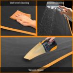 Funda - cobertor - protectora para asiento trasero de perro Active Pets, impermeable, resistente a los arañazos, para perros, protección contra la suciedad y la piel de mascotas, fundas de asiento para coches y SUV - Imagen 3